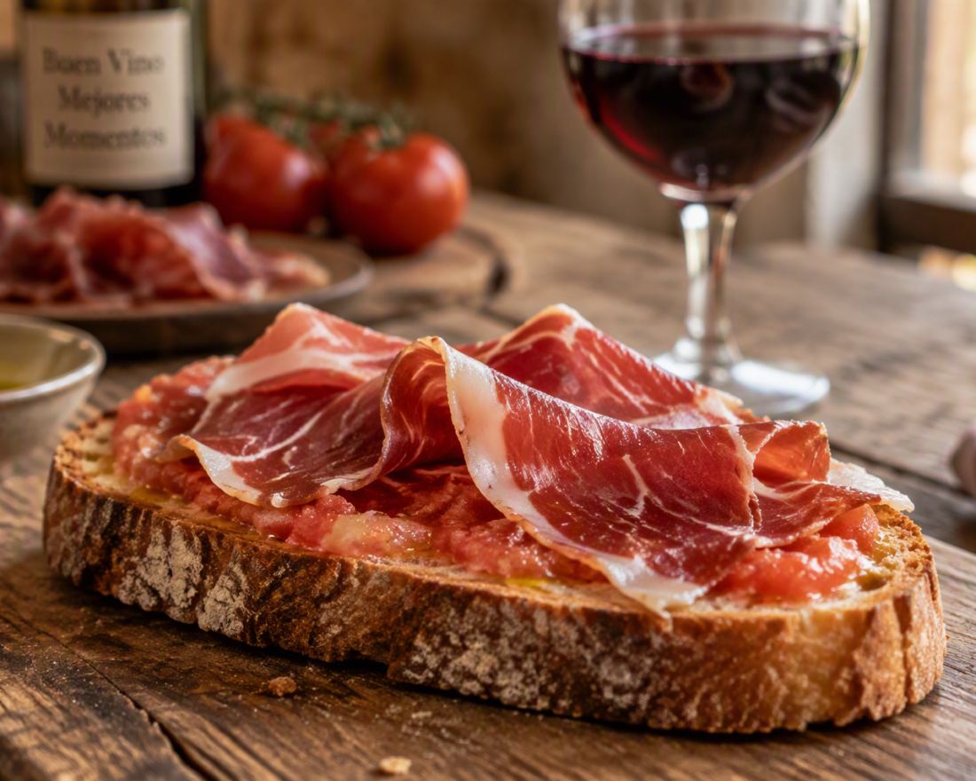 tapa-tosta-pan-aceite-tomate-jamon