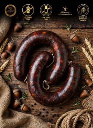 morcilla iberica extremadura sin gluten sin lactosa casera