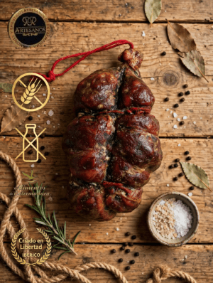 morcón ibérico de bellota presa entraña gourmet artesano extremadura