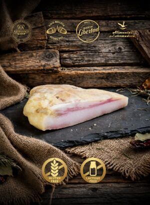 papada veteada ibéica de bellota gourmet extremadura